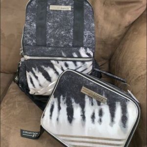 Justice tie dye backpack and lunch tote